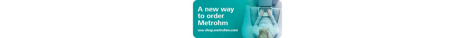 Metrohm USA Webshop