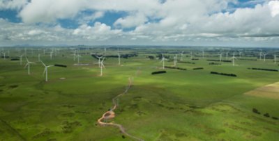 V112 installation, Macarthur Windfarm, Australia