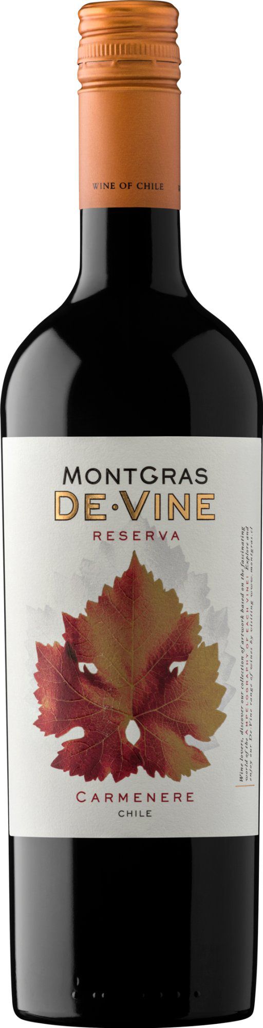 MontGras Reserva Carménère Colchagua Valley, Chile, Alc vol:13.50%