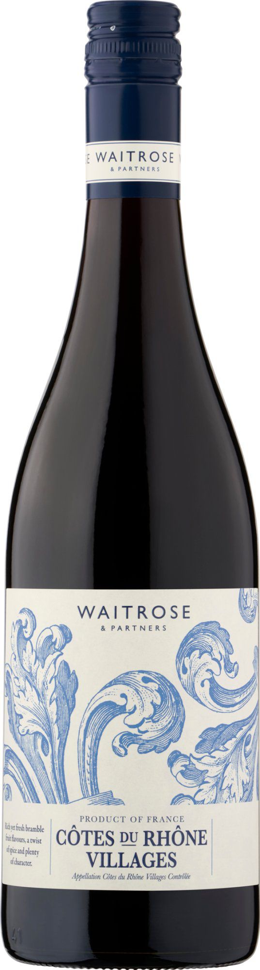 Waitrose Côtes du Rhône Villages Rhone, France, Alc vol:14.00%