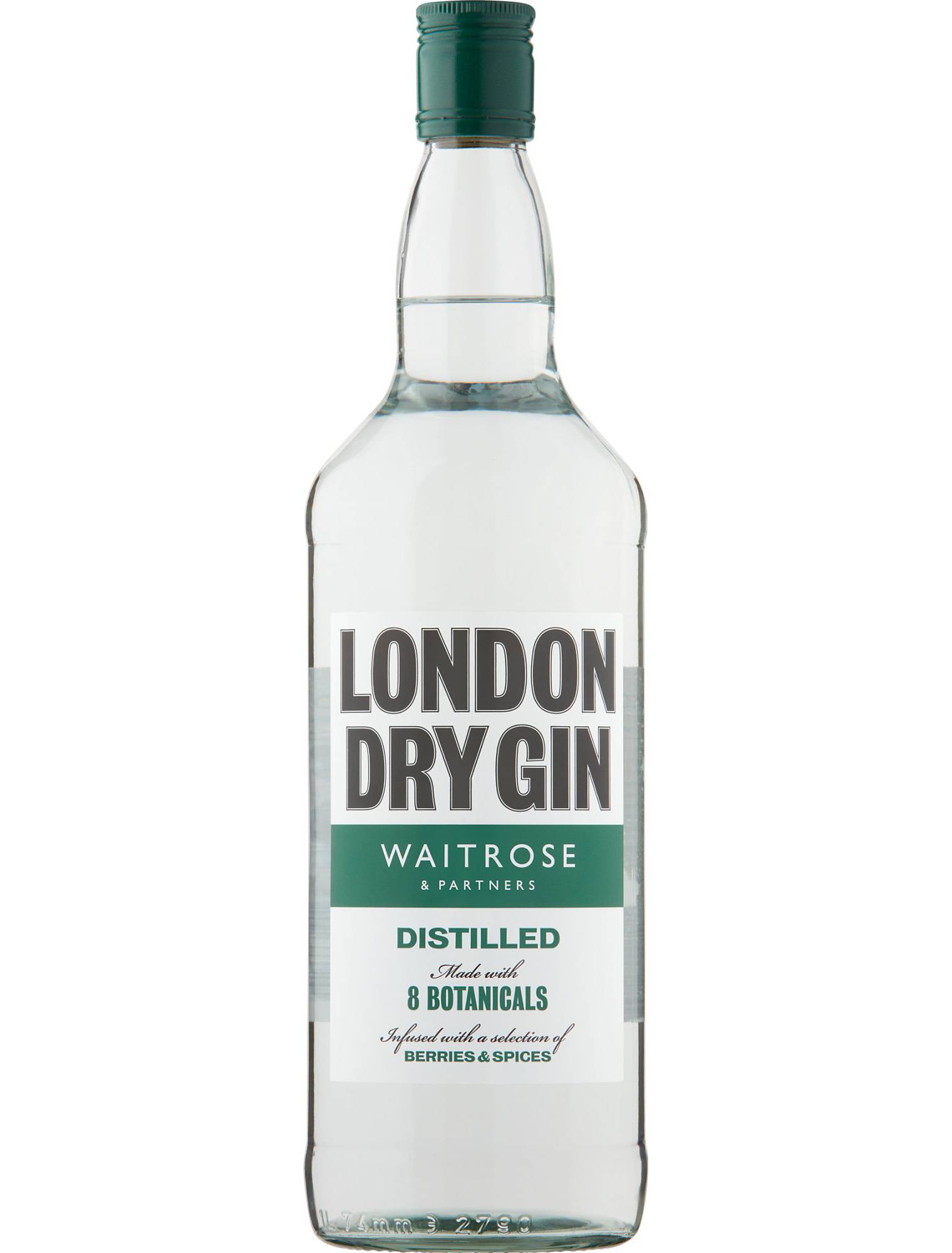 Image of Waitrose London Dry Gin 1 Litre