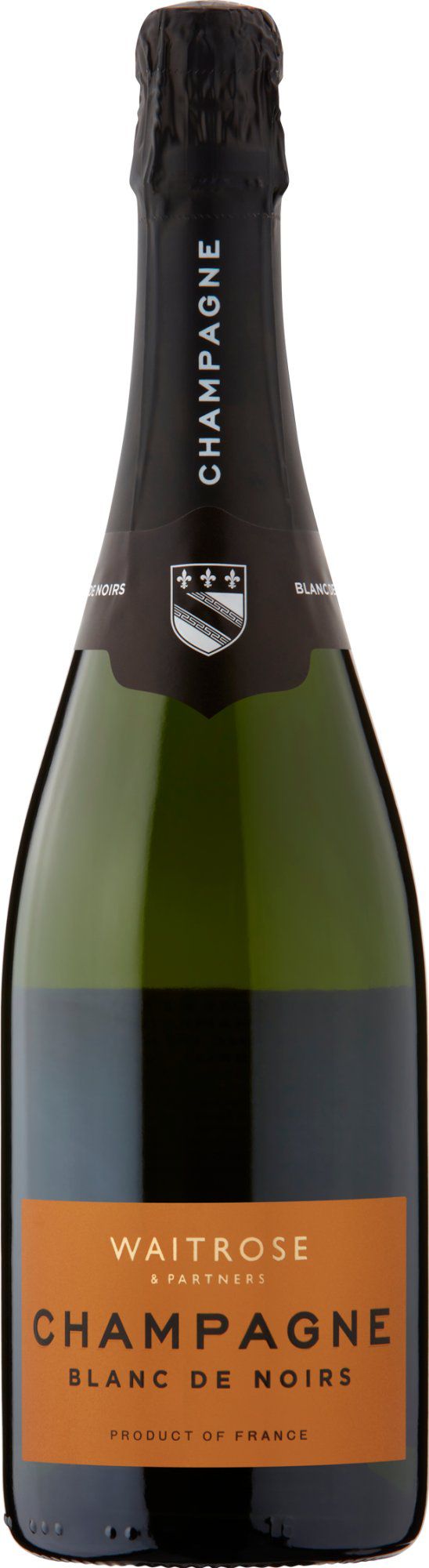 Waitrose Blanc de Noirs Brut NV, Champagne, France, Alc vol:12.50%