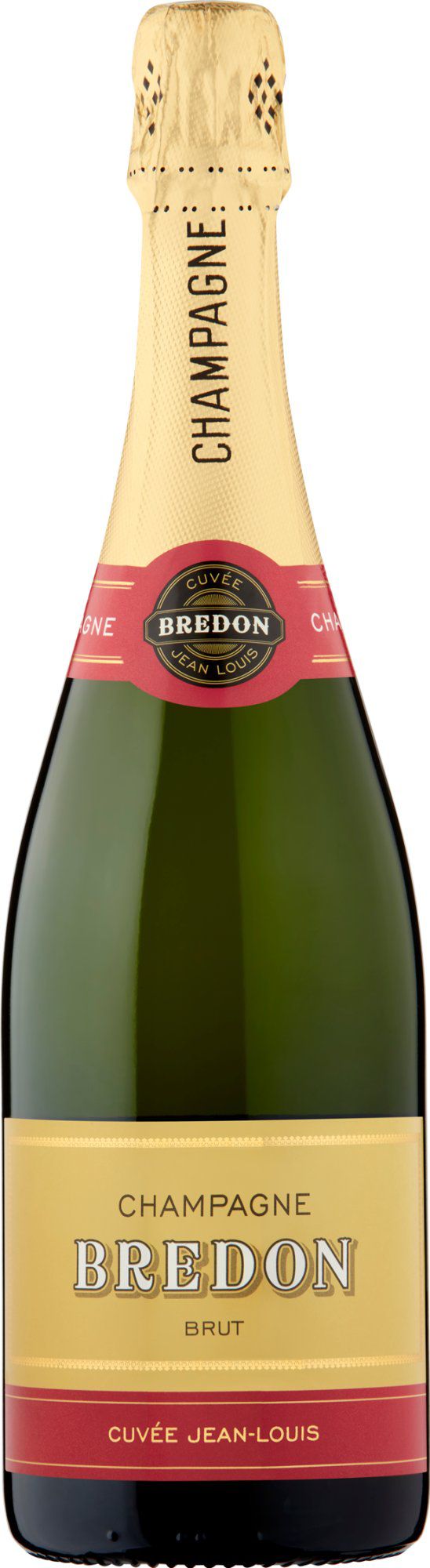 Bredon Cuvée Jean Louis Brut NV, Champagne, France. Alc vol: 12% 