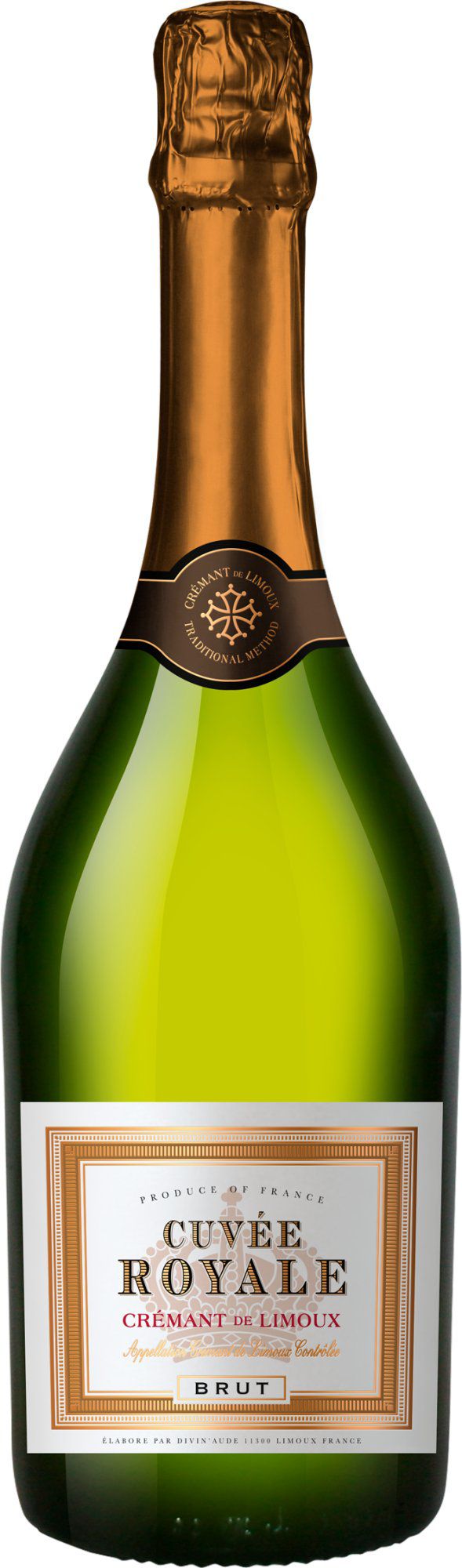 Cuvée Royale Brut, S France , France, Alc vol:12.50%