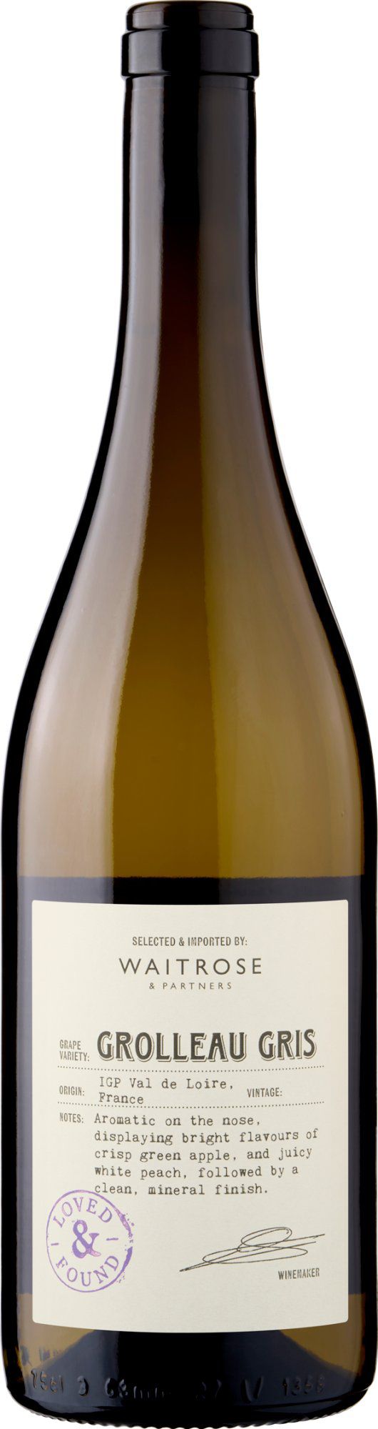 Image of Waitrose Loved & Found Grolleau Gris