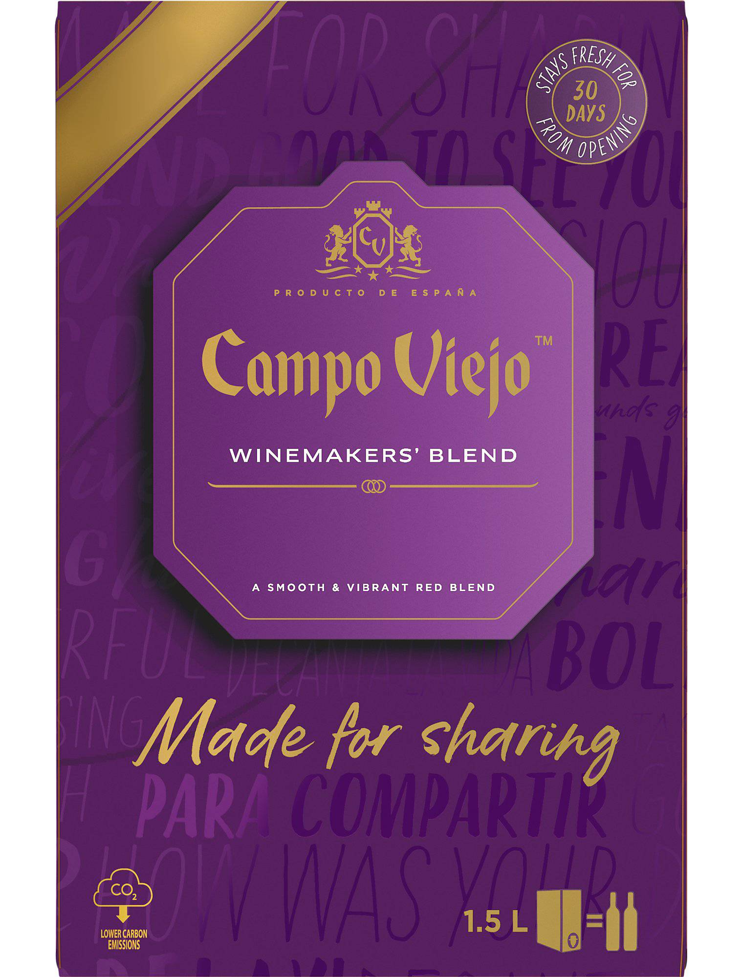 Image of Campo Viejo Winemakers' Blend Bag in Box 1.5L