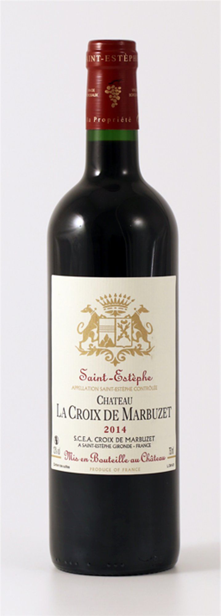 Château la Croix de Marbuzet Saint-Estèphe, Alc vol:13.00%