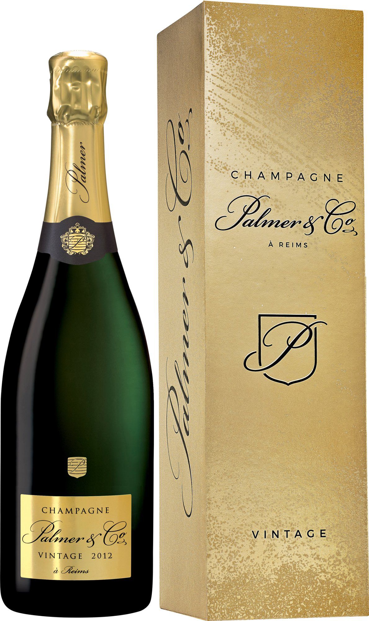 Champagne Palmer & Co Vintage, Champagne, France. Alc vol: 12% 