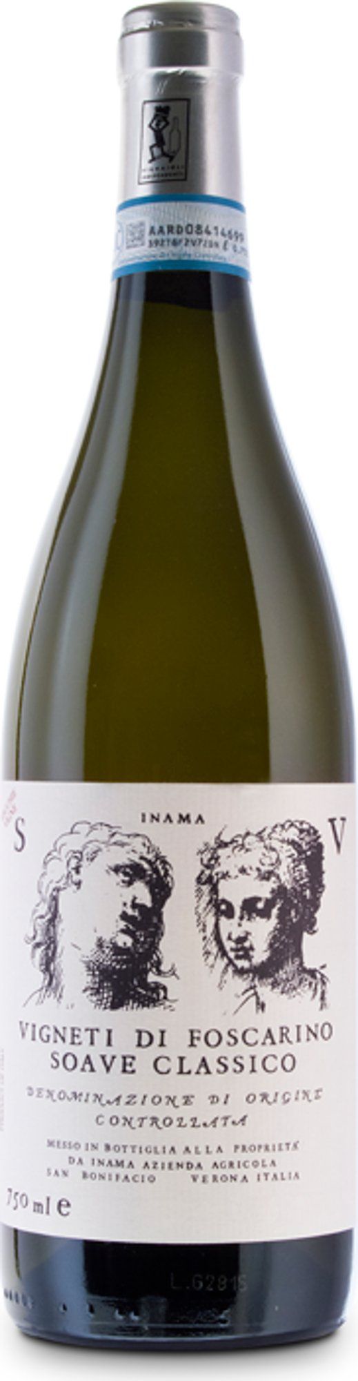 Inama Vigneti di Foscarino Soave Classico, Italy. Alc vol: 12.5% 