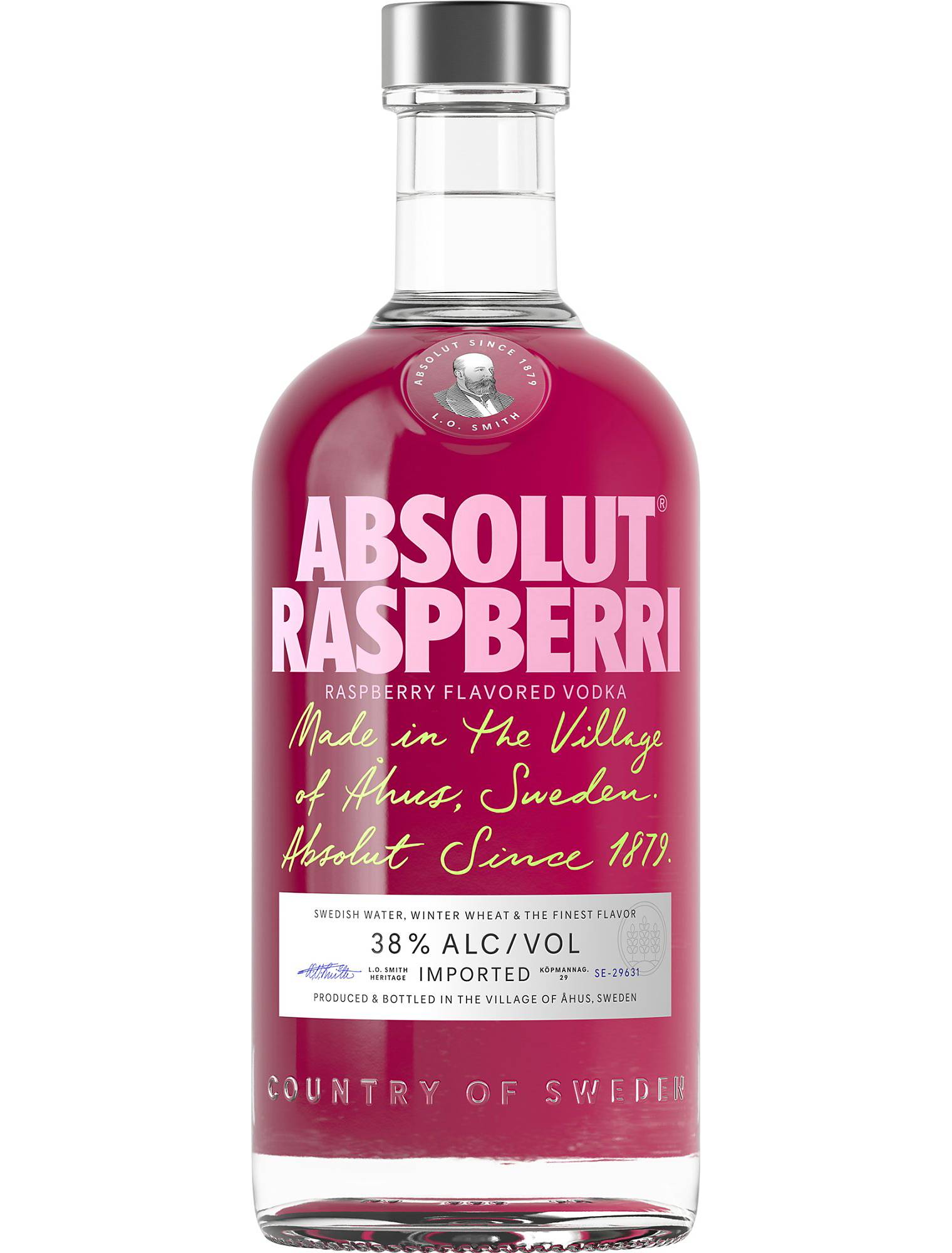 Image of Absolut Raspberri Flavoured Vodka
