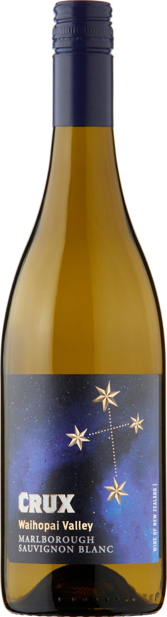 Crux Marlborough Sauvignon Blanc, Waihopai Valley, New Zealand. Alc vol: 12.5% 