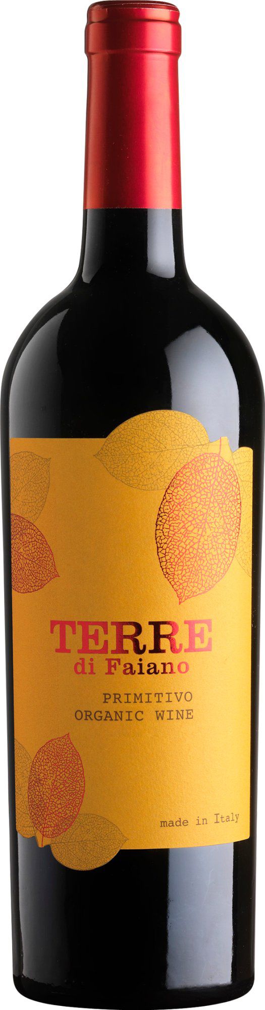 Terre di Faiano Organic Primitivo Salento, Italy, Alc vol:13.50%