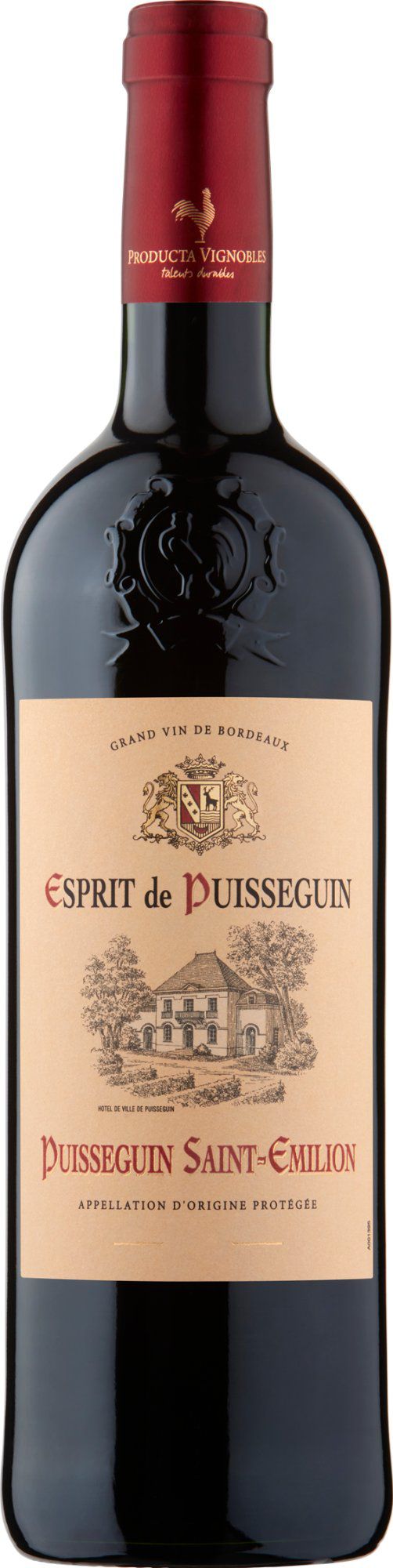 Esprit de Puisseguin, Puisseguin Saint-Émilion, Bordeaux , France, Alc vol:13.00%