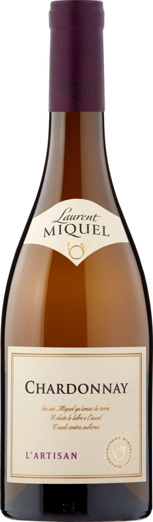 Laurent Miquel L’Artisan Chardonnay, France, Alc vol:13.00%
