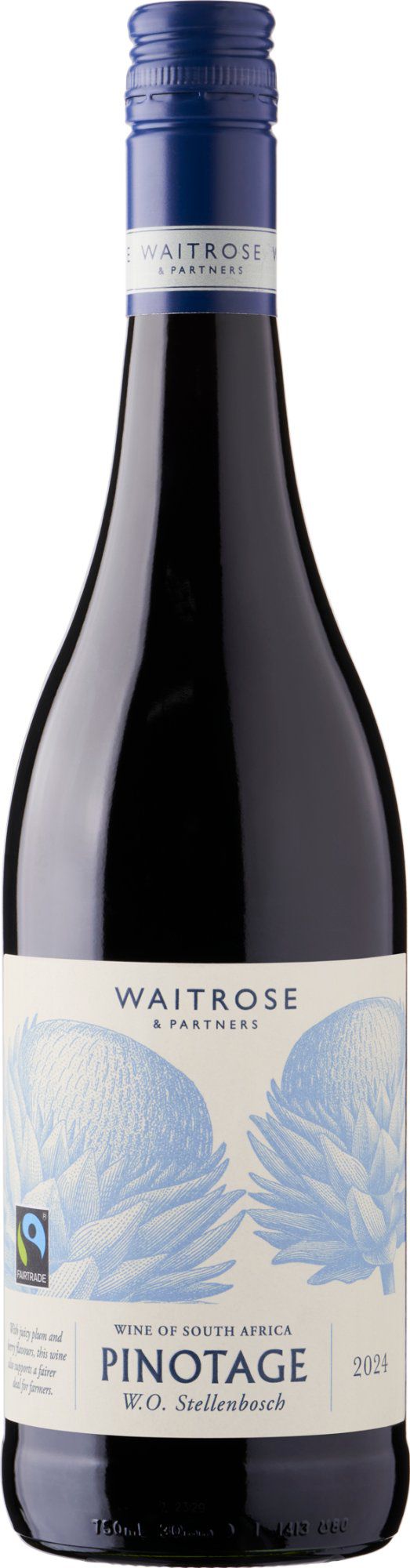 Waitrose Blueprint Fairtrade Pinotage, Stellenbosch, South Africa, Alc vol: 13.00%