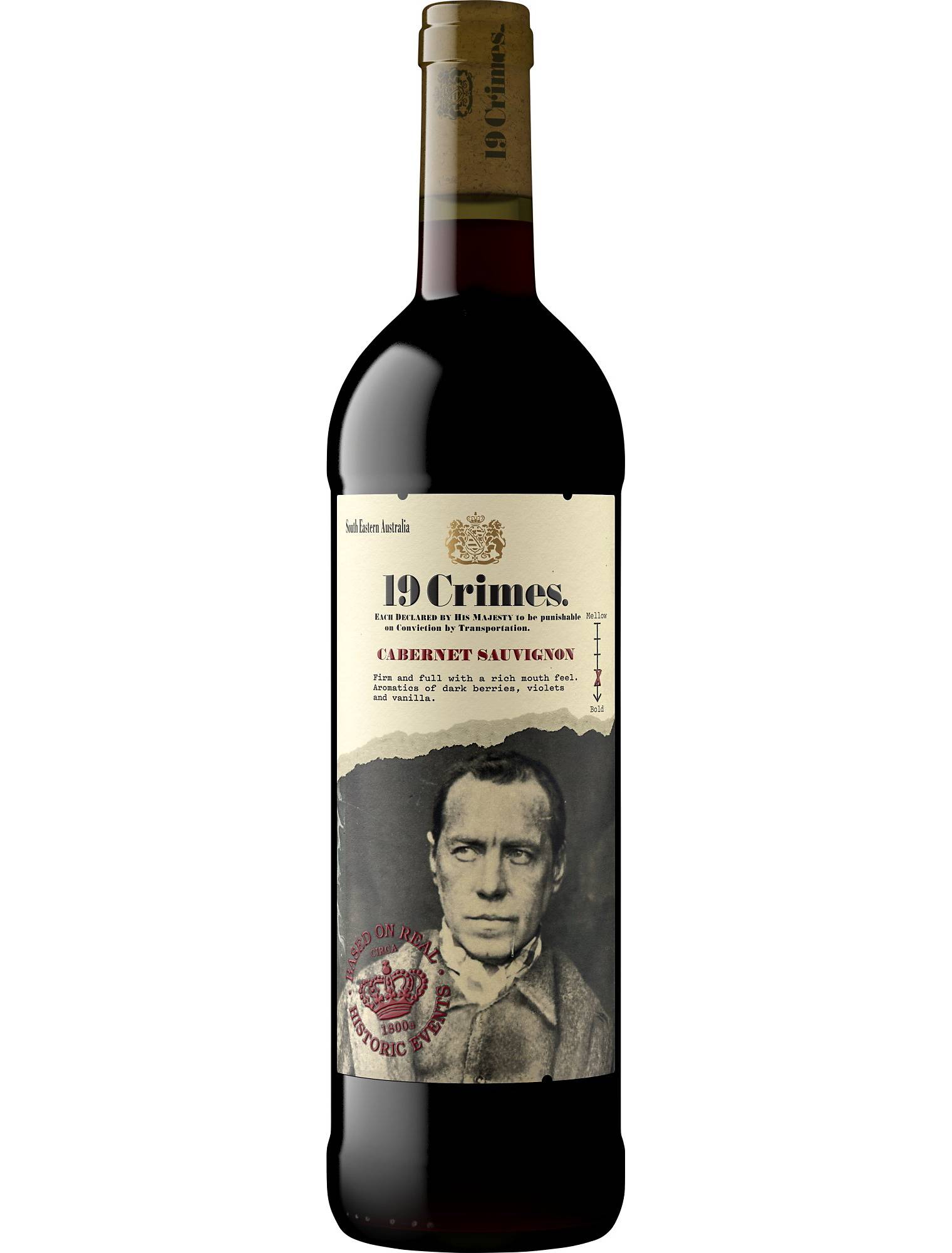 Image of 19 Crimes Cabernet Sauvignon