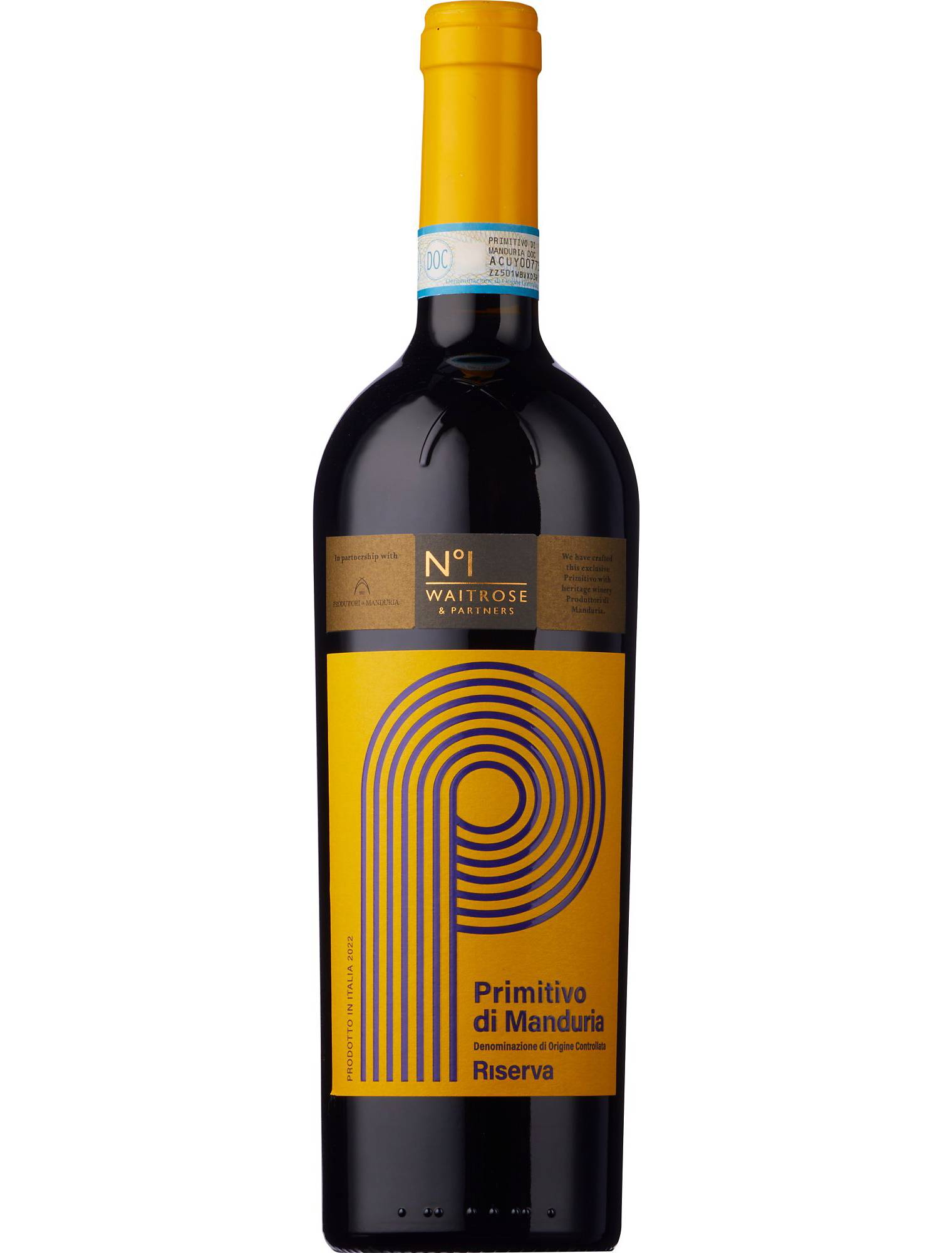 Image of No.1 Primitivo di Manduria Riserva