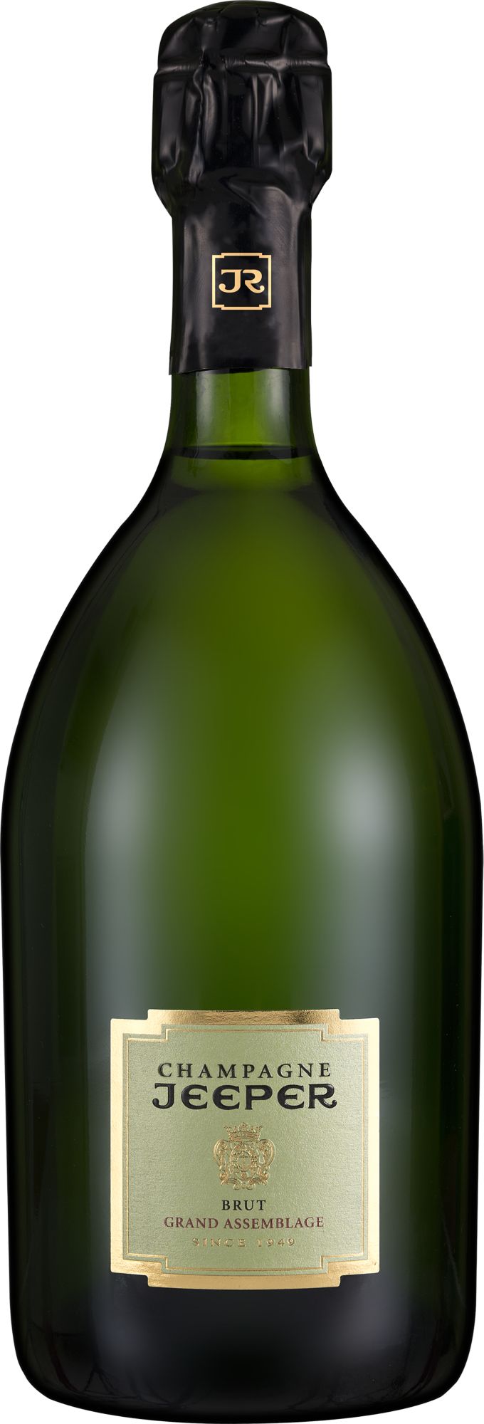 Jeeper Grand Assemblage Brut, Champagne, France. Alc vol: 12% 