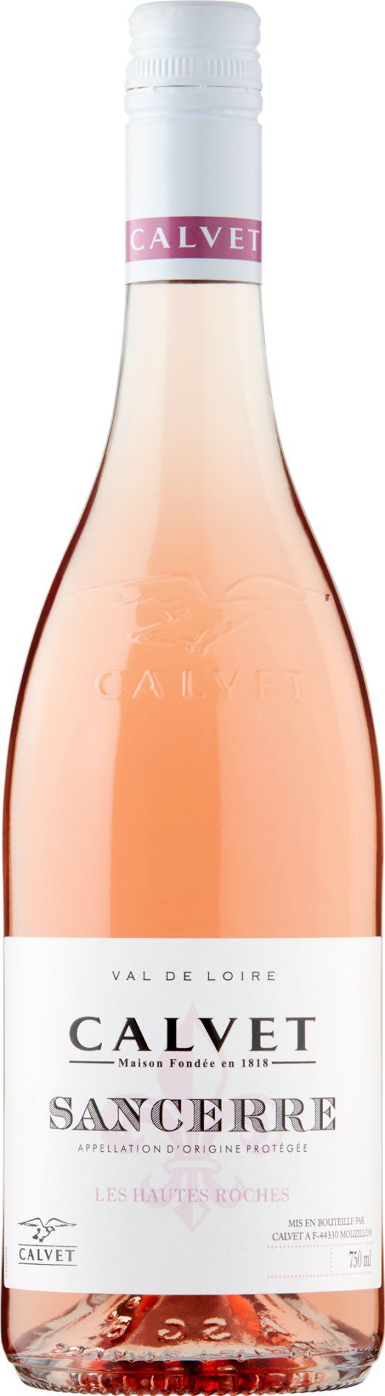 Calvet Sancerre Rosé, Loire, France. Alc vol: 13% 