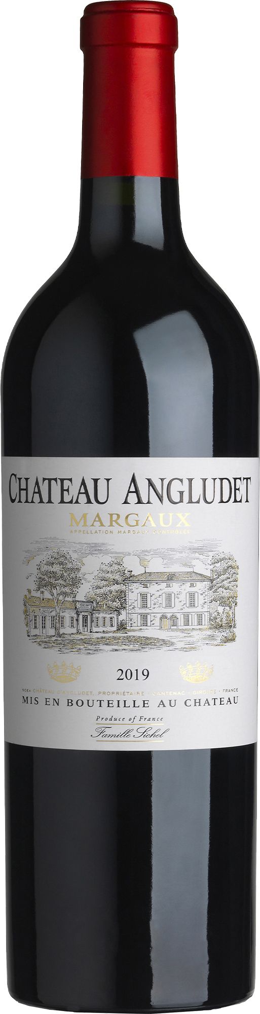 Château Angludet Margaux 2019 bottle