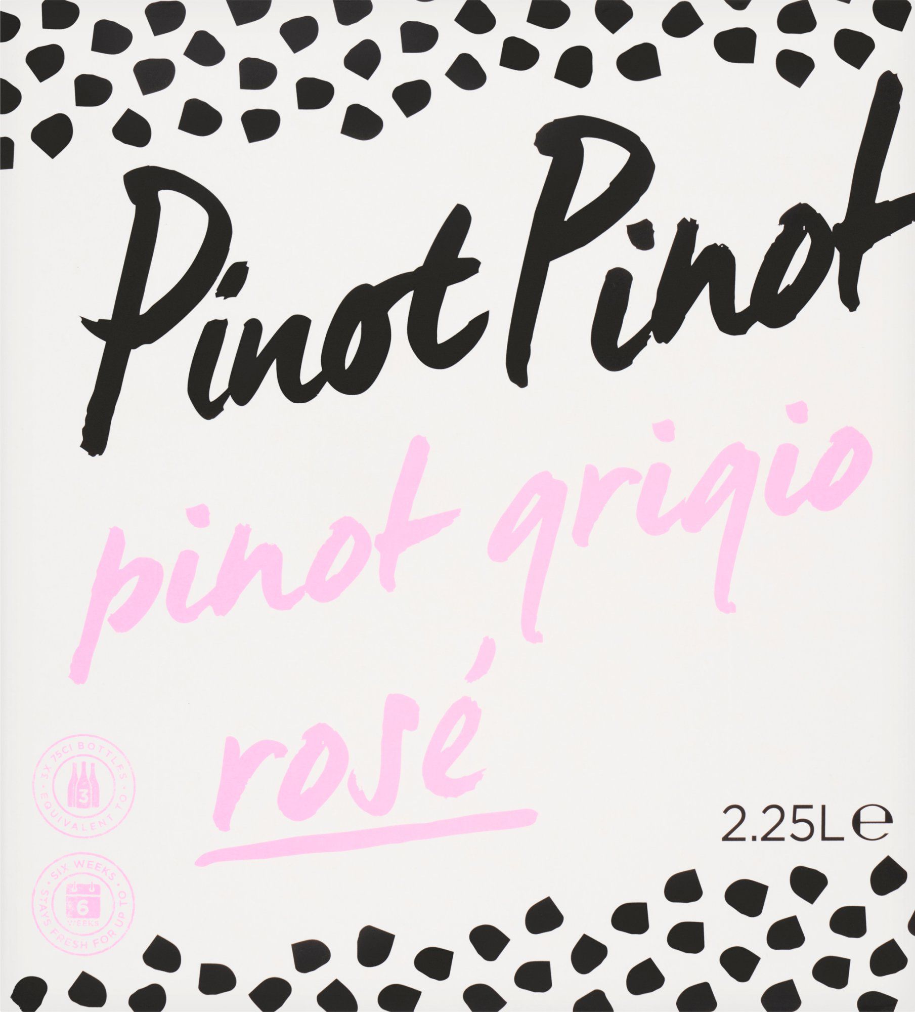 Image of PinotPinot Pinot Grigio Rosé Bag in Box 2.25L