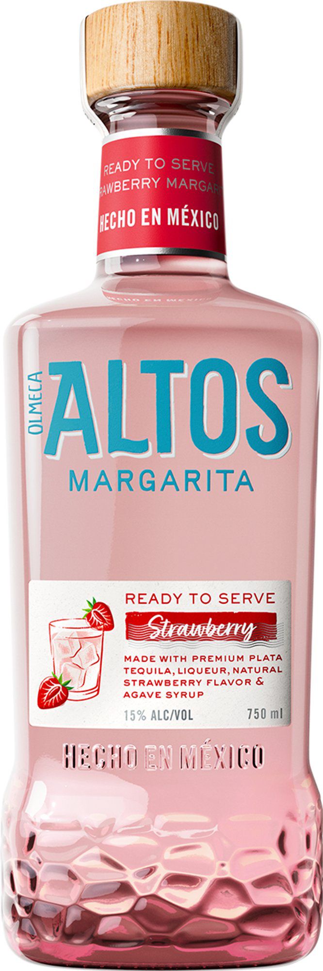 Olmeca Altos Strawberry Margarita