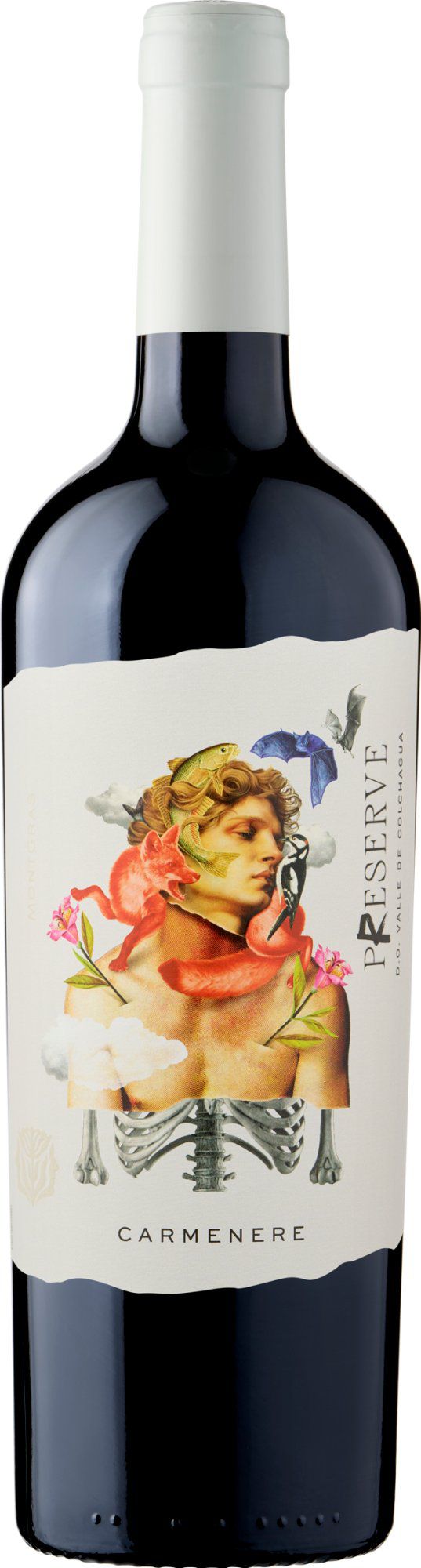 MontGras pReserve Carmenère bottle