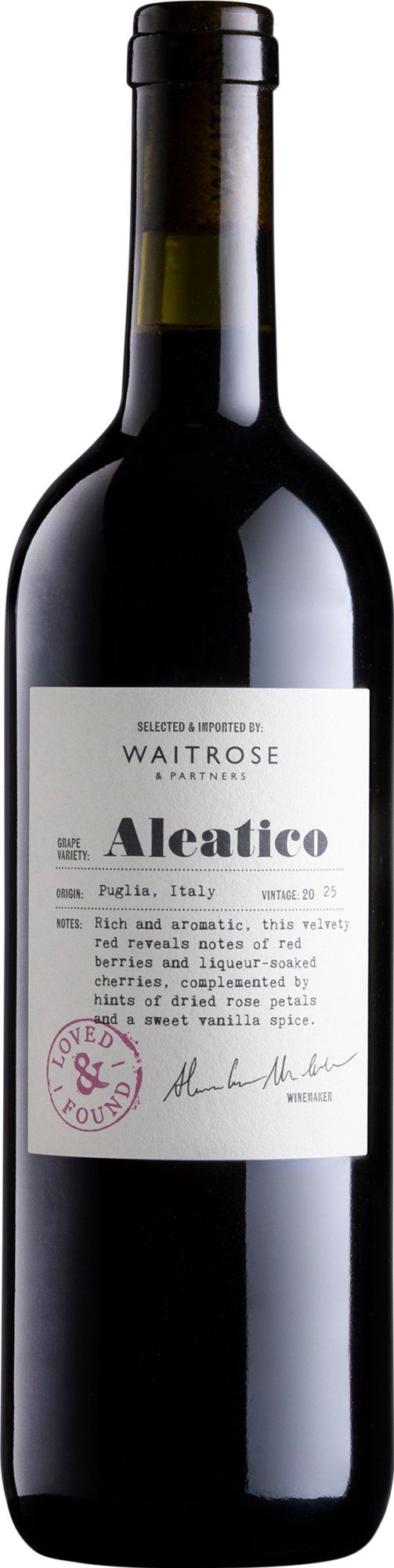 Waitrose Loved & Found Aleatico