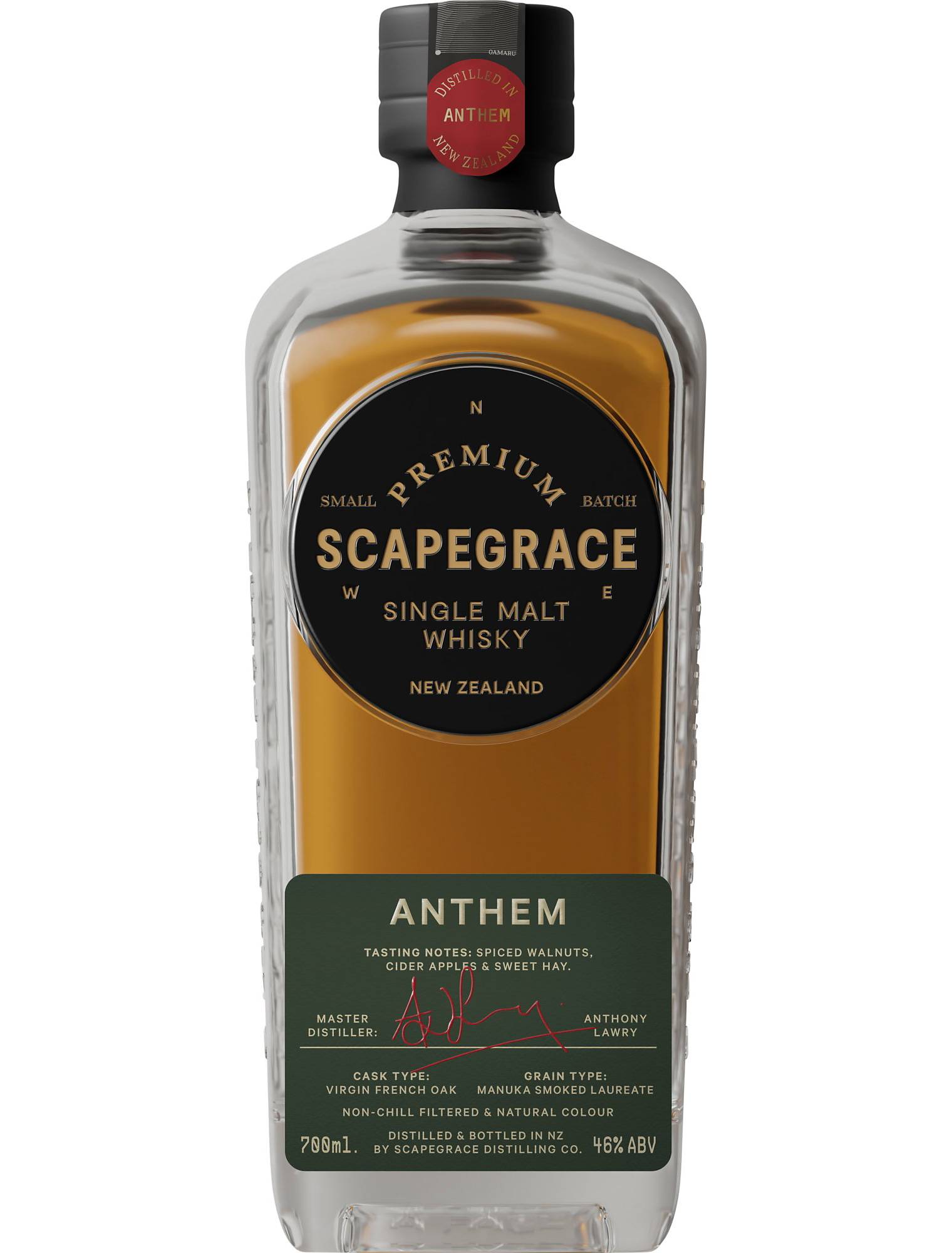 Image of Scapegrace Anthem New Zealand Single Malt Whisky