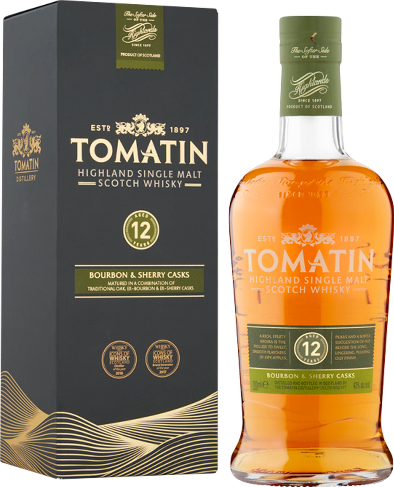 Image of Tomatin 12-Year-Old Single Malt Scotch Whisky