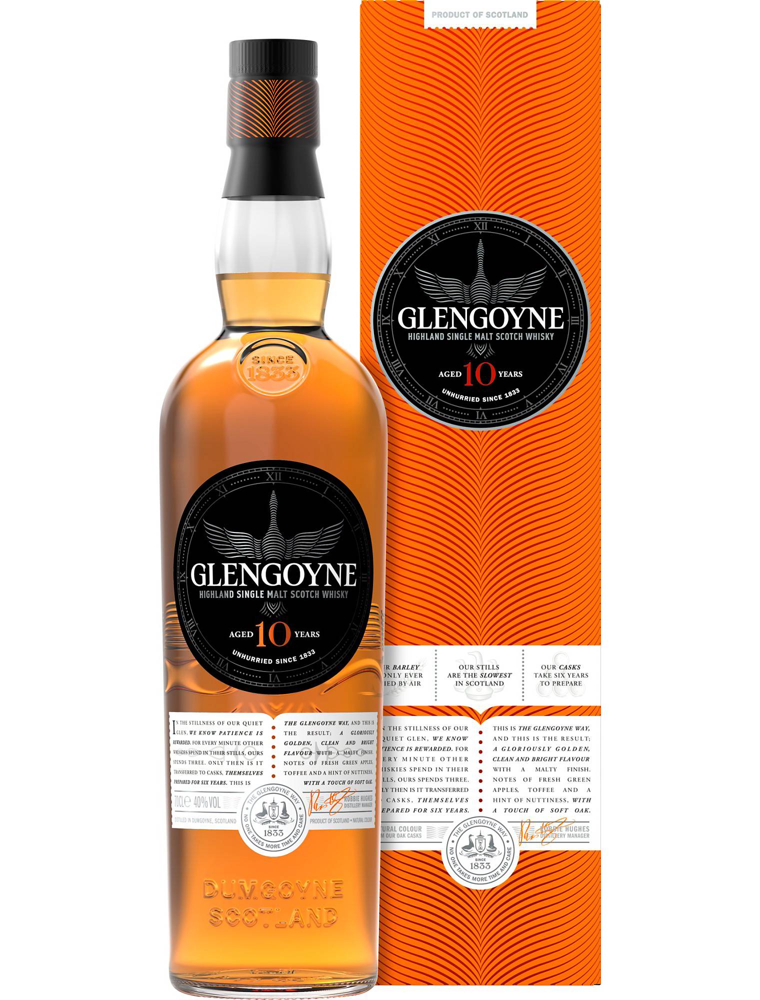 Image of Glengoyne 10-Year-Old Highland Single Malt Scotch Whisky