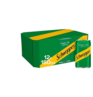 Schweppes Canada Dry Ginger Ale 12x150ml                                                                                        