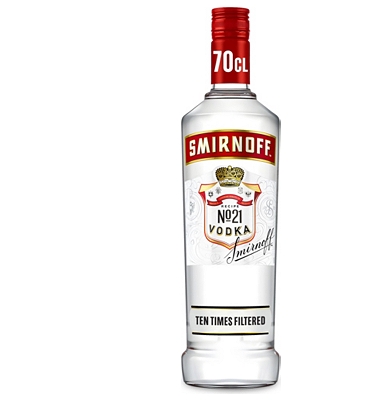 Smirnoff vodka red label