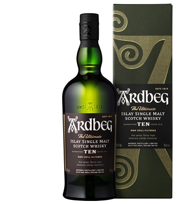 Ardbeg 10-Year-Old Islay Single Malt Whisky