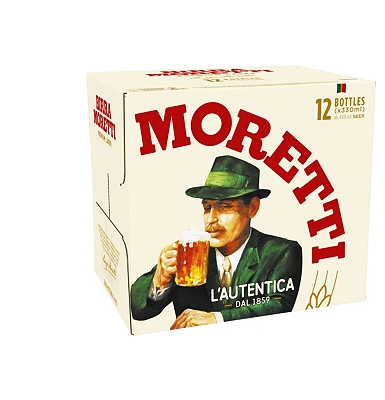 Birra Moretti 12x330ml                                                                                                          