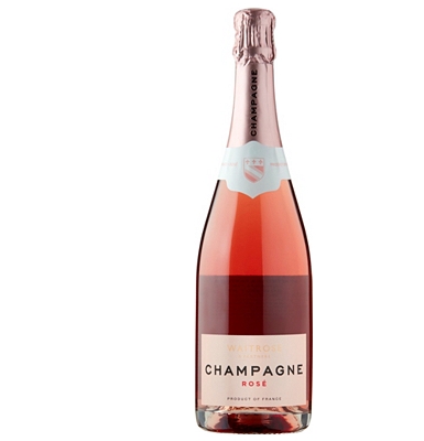 Waitrose Champagne Rosé NV                                                                                                     