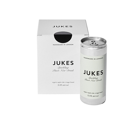 Jukes Sparkling Pinot Noir 0.0% alc 4x250ml                                                                                     