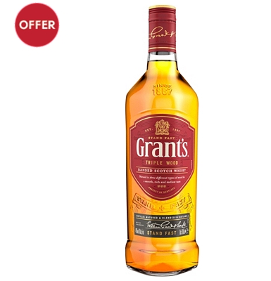 Grant's Triple Wood Blended Whisky                                                                                              