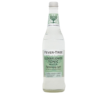 Fever Tree Refreshingly Light Elderflower Tonic Water Tonic Mixers Waitrose Cellar