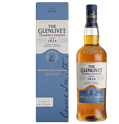 The Glenlivet Founder's Reserve Speyside Single Malt Scotch Whisky                                                              