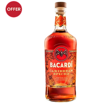 Bacardi Caribbean Spiced Rum                                                                                                    