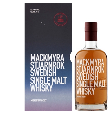 Mackmyra Stjärnrök Swedish Single Malt Whisky                                                                                 