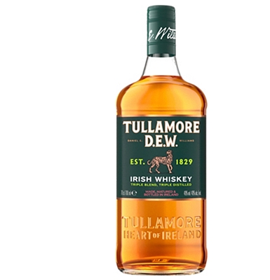Tullamore Dew Irish Whiskey                                                                                                     