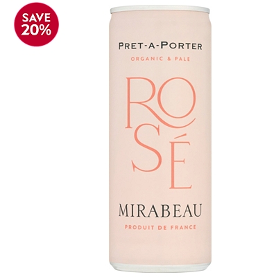 Mirabeau Prêt-à-Porter Rosé can                                                                                              
