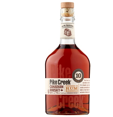 Pike Creek 10 Year Old Canadian Whisky                                                                                          
