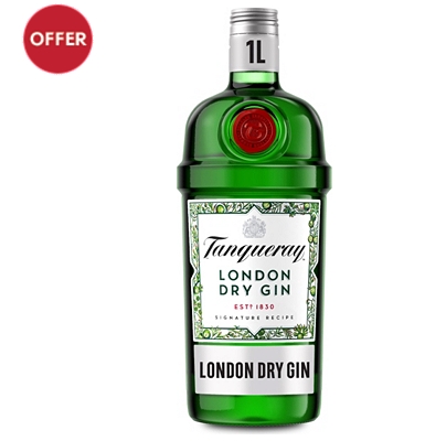 Tanqueray London Dry Gin 1L                                                                                                     
