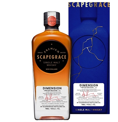 Scapegrace Dimension VII Limited Release Single Malt Whisky                                                                     