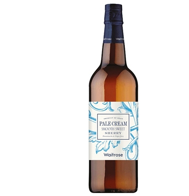 Waitrose Blueprint Pale Cream Sherry                                                                                            