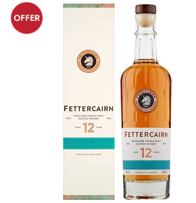 Fettercairn Highland 12-Year-Old Whisky                                                                                         