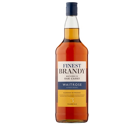Waitrose 3-Year-Old French Brandy 1 Litre
